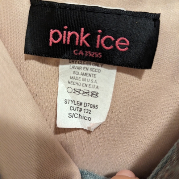 NWOT Pink Ice Blue & Teal Lace Dress - Picture 5 of 5